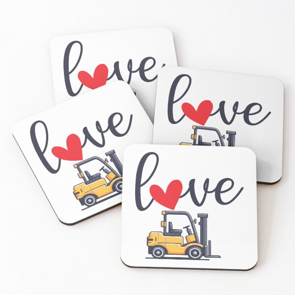 Item preview, Love forklift designed and sold by EmeraldeaArt.