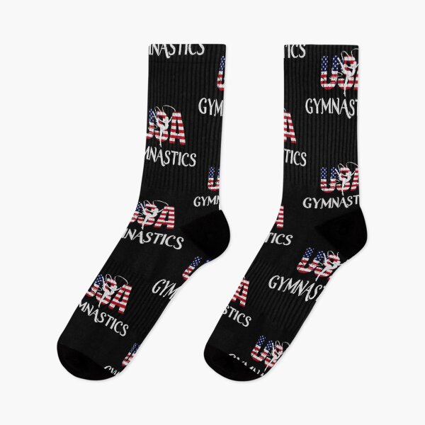 Item preview, Patriotic Sports American USA with American Flag Girls Gymnastics  designed and sold by Creat-Des.