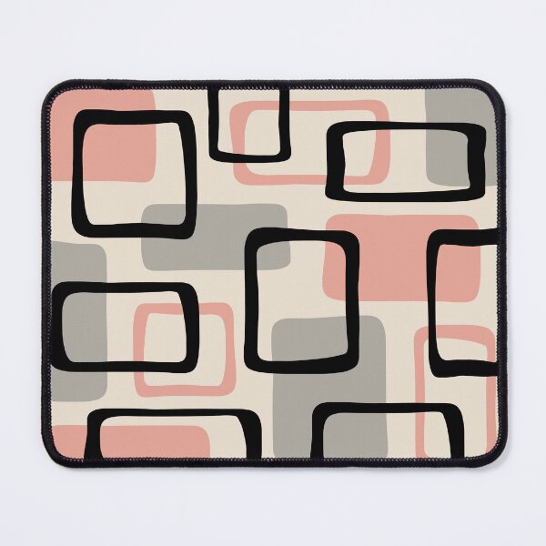 Item preview, Mid Century Modern Abstract Squares Pattern designed and sold by tonymagnerart.