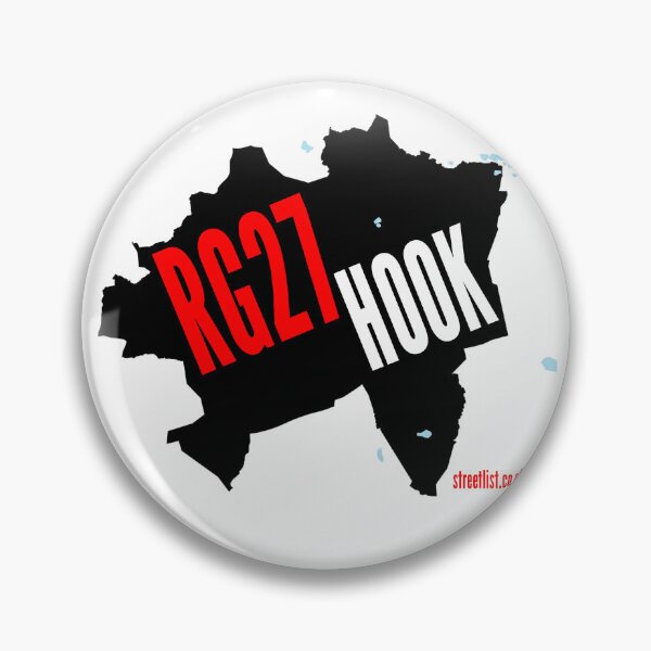 Artikelvorschau, RG27 Postleitzahl Hook Hampshire entworfen und verkauft von streetlist.