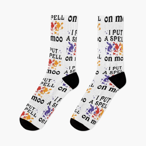 Item preview, I Put a Spell on Moo Cow Halloween designed and sold by jaygo.