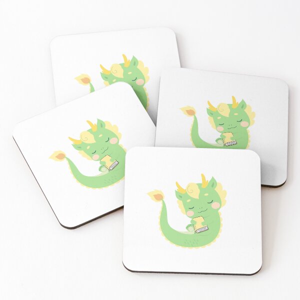 Item preview, Bookworm dragon designed and sold by etherealbooks.
