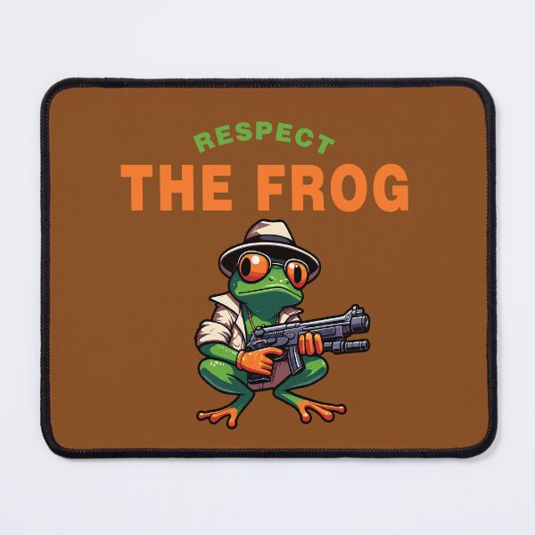 Item preview, Respect the frog  designed and sold by Theinspira1.