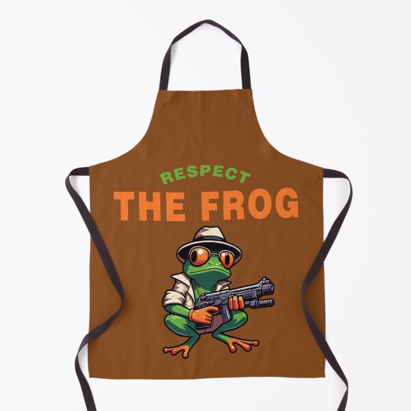 Item preview, Respect the frog designed and sold by Theinspira1.