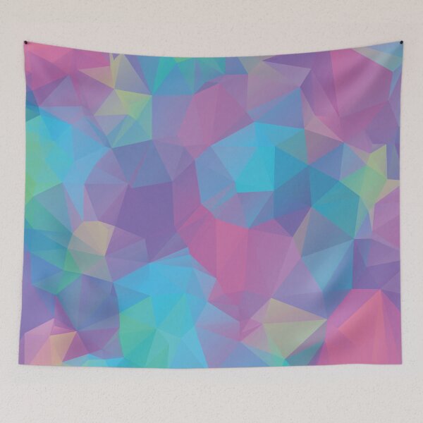 Item preview, Cool Color Geometric Polygonal Design designed and sold by digidesigns.