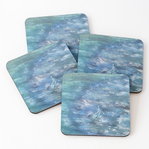 Item preview, Heron on River Mersey near Chorlton Ees designed and sold by Peter Lythgoe.