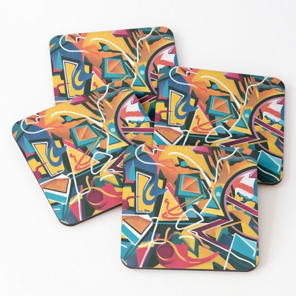 Item preview, Abstract graffiti design designed and sold by StyleFused.