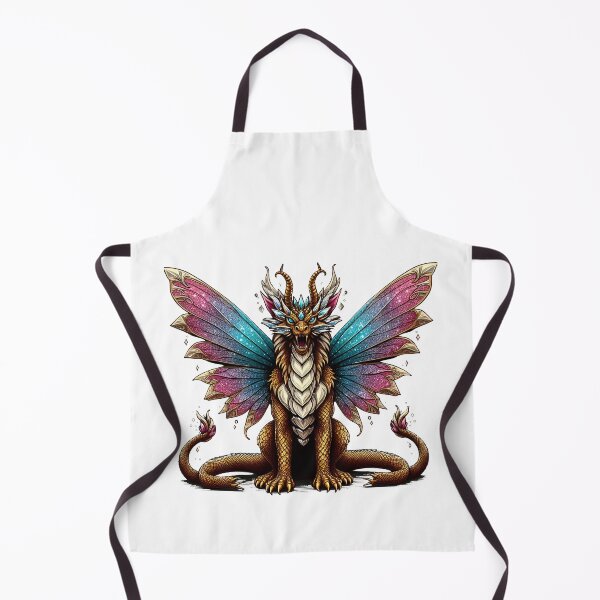 Item preview, Majestic Dragon-Butterfly Monster designed and sold by daruneenok.