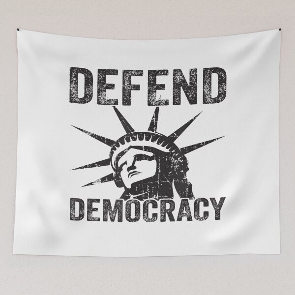Item preview, Defend Democracy Protect Voting Rights Save Vote Election designed and sold by Irakalu.