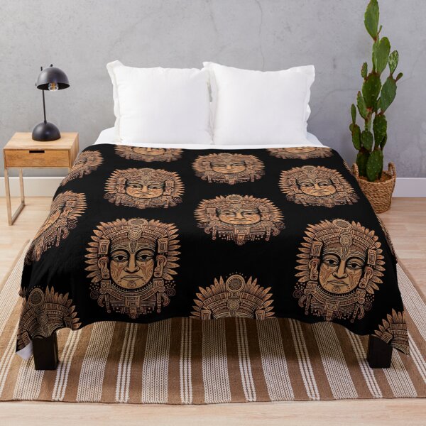 Item preview, Terracota Aztec Sun God | Gods & Masks Collection designed and sold by monkeybusiness.pt.