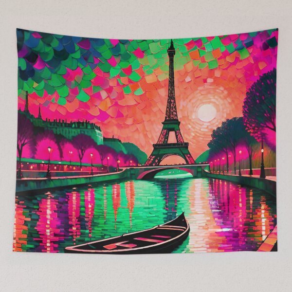 Item preview, Eiffel Tower View from River Seine designed and sold by GrizzlyCollective.