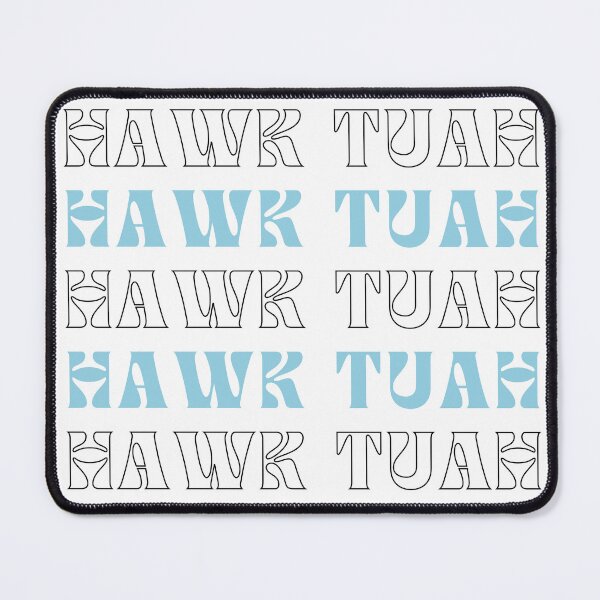 Item preview, Hawk Tuah Recurring Text Design designed and sold by 3dozecreations.