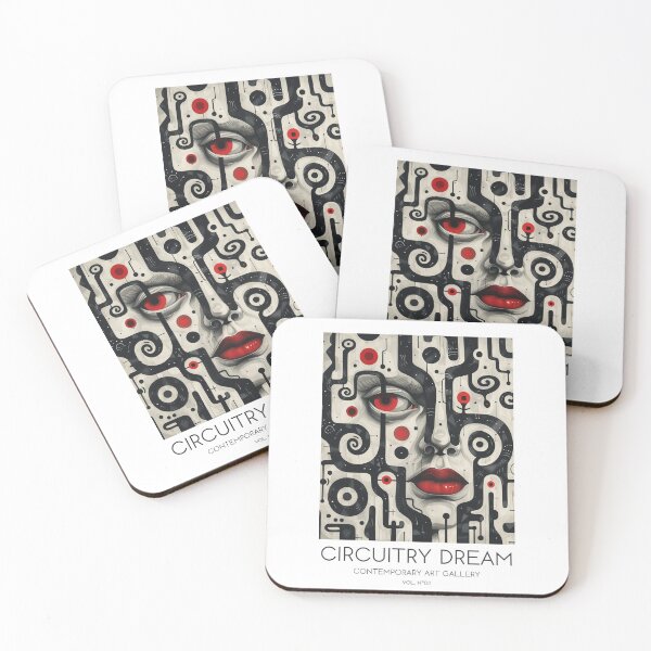 Item preview, Circuitry Dream - Contemporary Art Gallery designed and sold by Sketch-Shack.