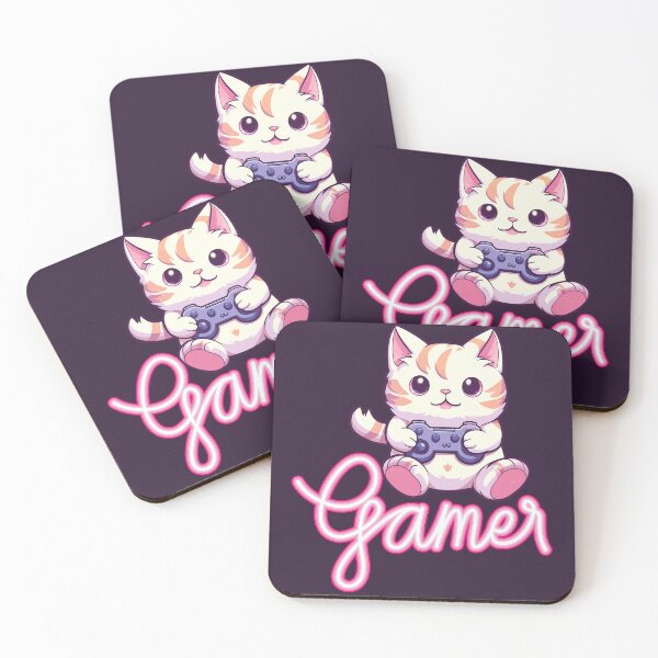 Item preview, Gamer Cat designed and sold by HerartbyHer.