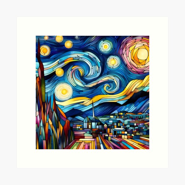 Starry Night Art Print