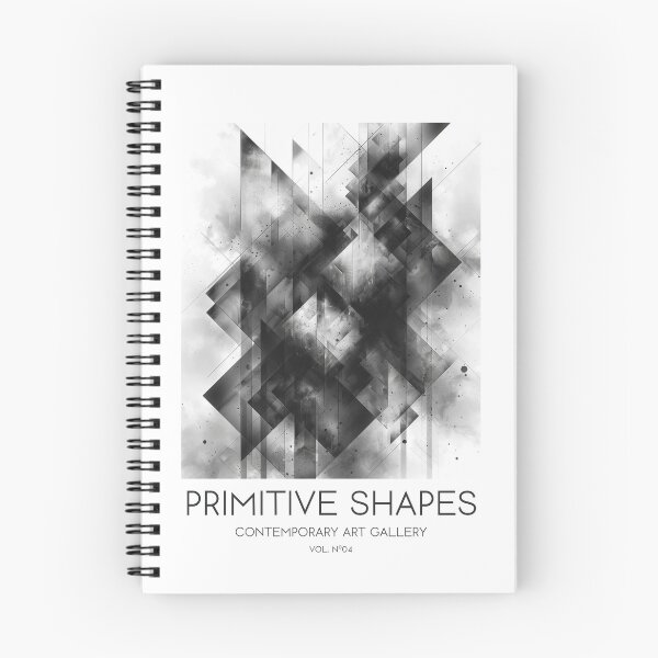 Item preview, Primitive Shapes - Contemporary Art Gallery designed and sold by Sketch-Shack.