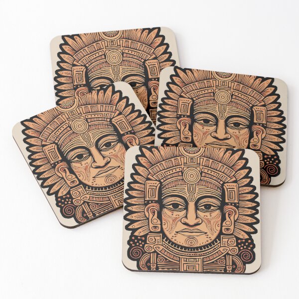 Item preview, Terracota Aztec Sun God | Gods & Masks Collection | Light designed and sold by monkeybusiness.pt.