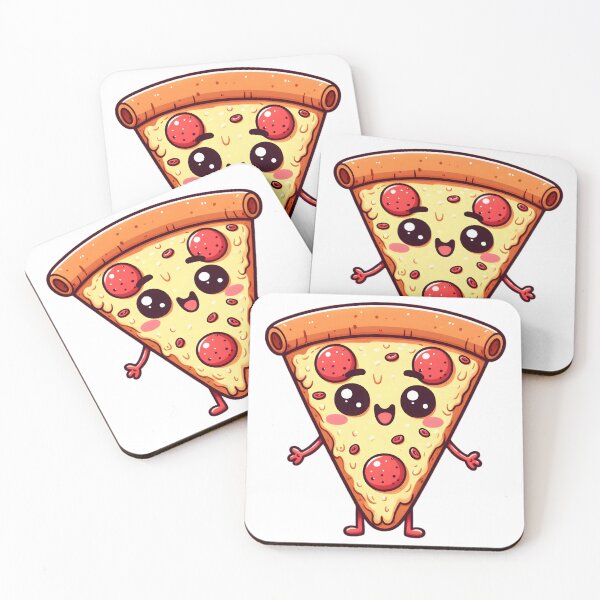 Item preview, Cute Anthropomorphic Pizza designed and sold by Delamoon.