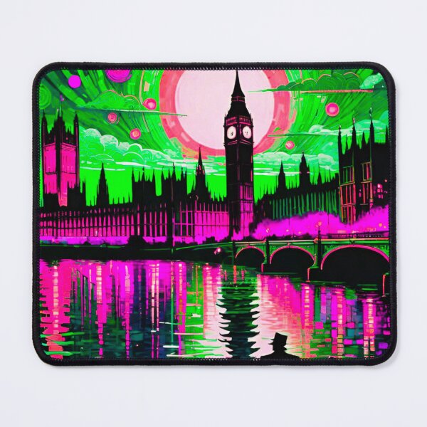 Item preview, Parliament Building in London by the Thames designed and sold by GrizzlyCollective.