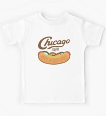 Camiseta para niños Perrito caliente estilo Chicago