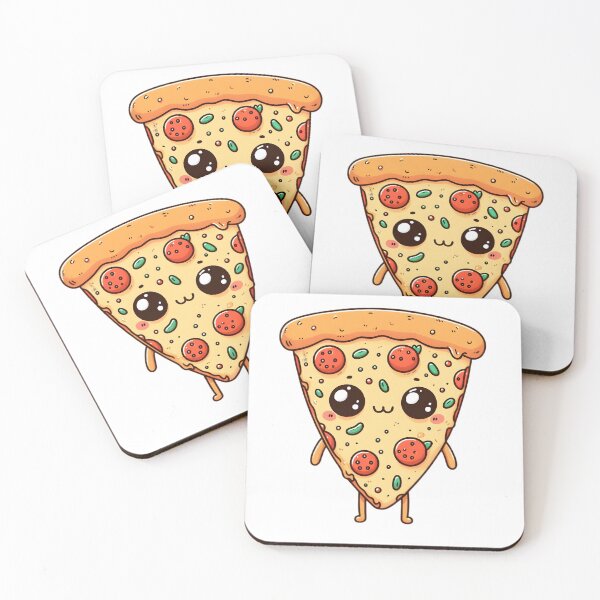 Item preview, Cute Anthropomorphic Pizza designed and sold by Delamoon.