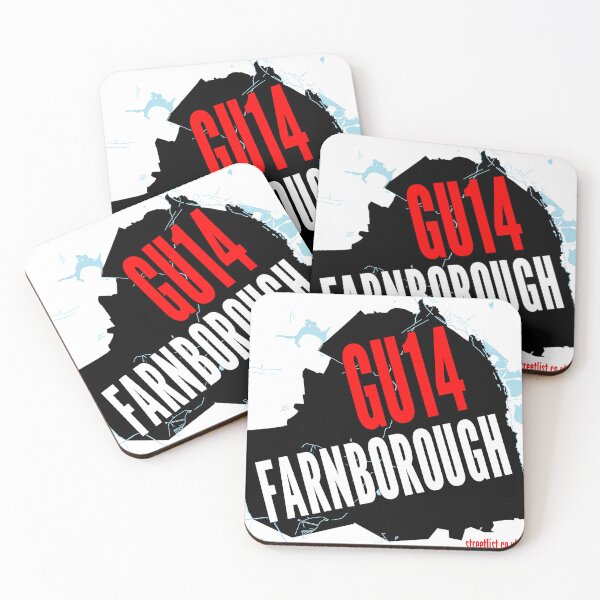 Item preview, GU14 Farnborough Postcode designed and sold by streetlist.