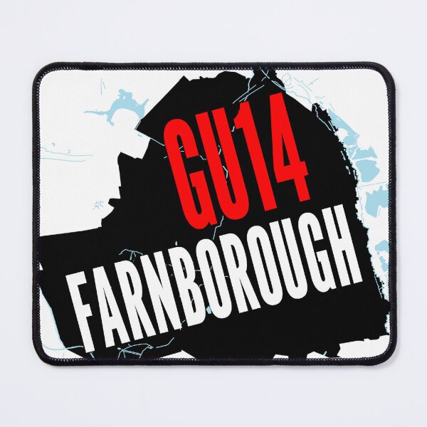 Item preview, GU14 Farnborough Postcode designed and sold by streetlist.