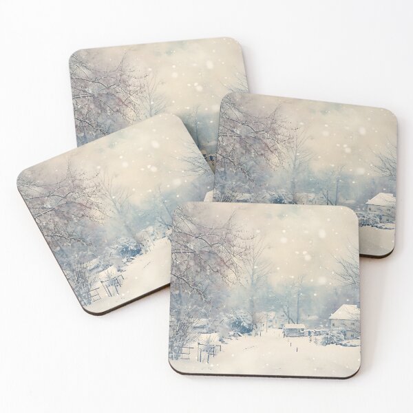 Item preview, Winter Town - Rustic Seasons designed and sold by KootenayDesigns.