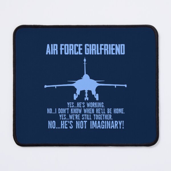 Item preview, Air Force Girlfriend (on Navy) designed and sold by epinkb.