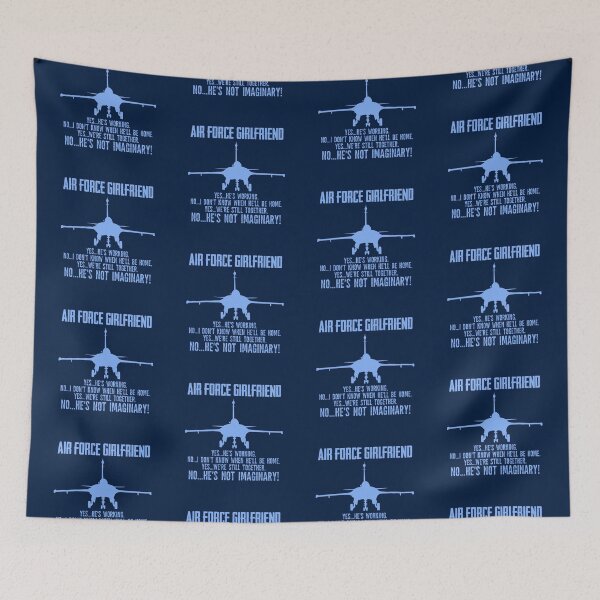 Item preview, Air Force Girlfriend (on Navy) designed and sold by epinkb.