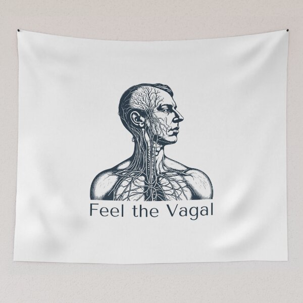 Item preview, Vagus Nerve: Feel the Vagal designed and sold by musthavewords.