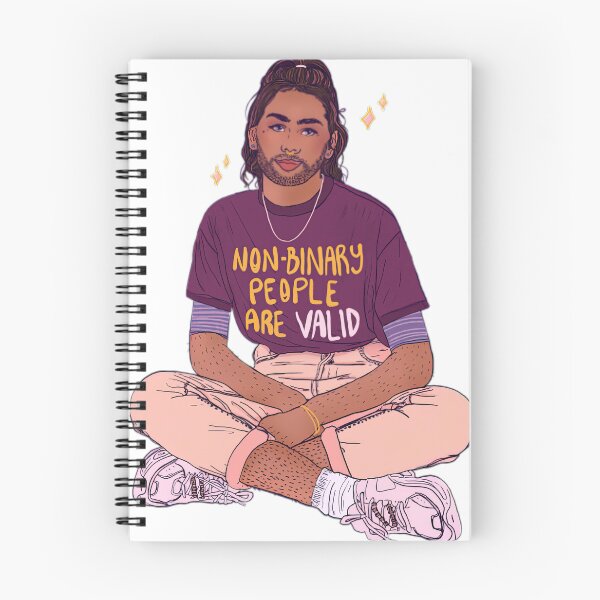 Item preview, Nonbinary People are Real and Valid designed and sold by RasheedaMeza.