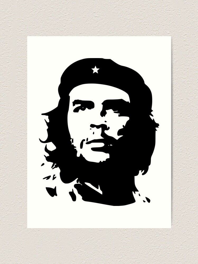 Che Guevara psychedelic wings short sleeve white T-shirt