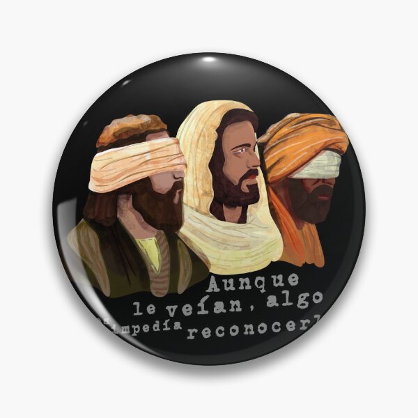 Item preview, Emmaus Jesus Christ is Risen! Blind Men 2 designed and sold by IconAge Store.