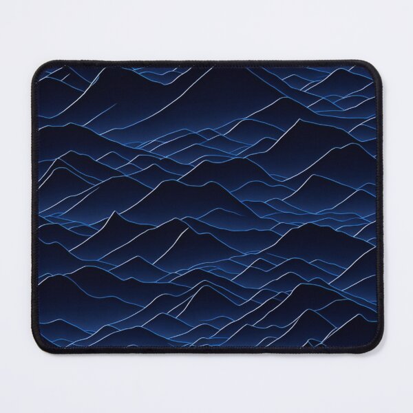 Item preview, Midnight Mountain Waves designed and sold by Daniel Haddad.