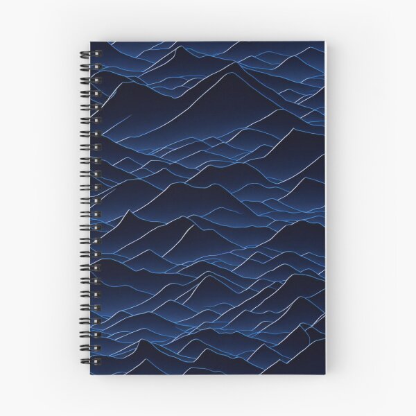 Item preview, Midnight Mountain Waves designed and sold by Daniel Haddad.