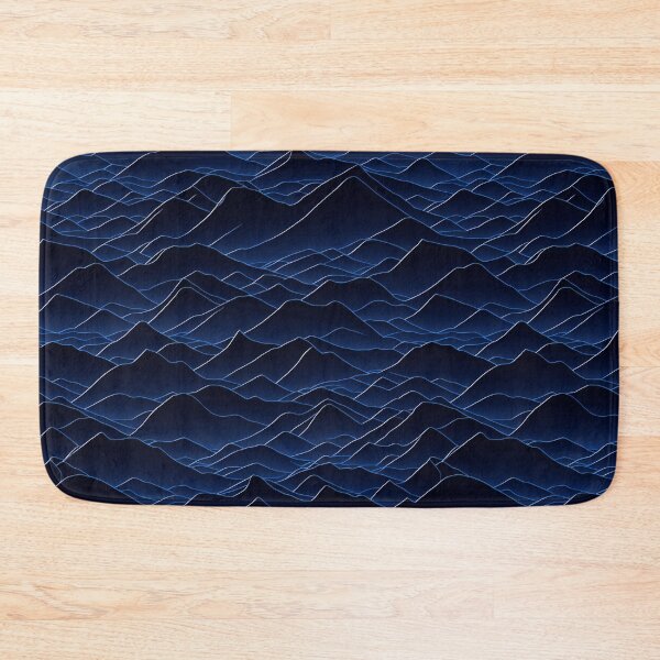 Item preview, Midnight Mountain Waves designed and sold by Daniel Haddad.