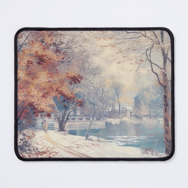 Item preview, Winter Waterway - Rustic Seasons designed and sold by KootenayDesigns.