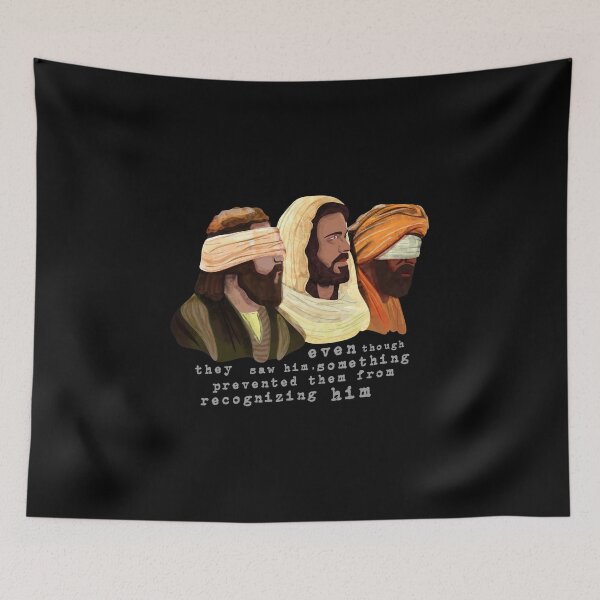 Item preview, Emmaus Jesus Christ is Risen! Blind Men 3 designed and sold by IconAge Store.