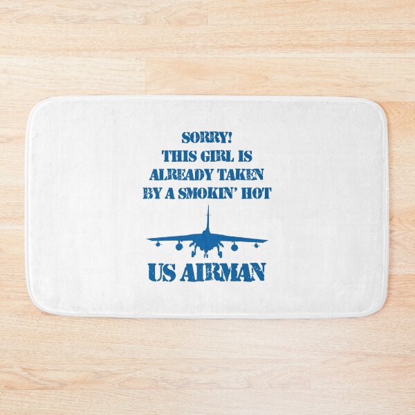 Item preview, This Girl is Already Taken…Airman! (with Silhouette) designed and sold by epinkb.