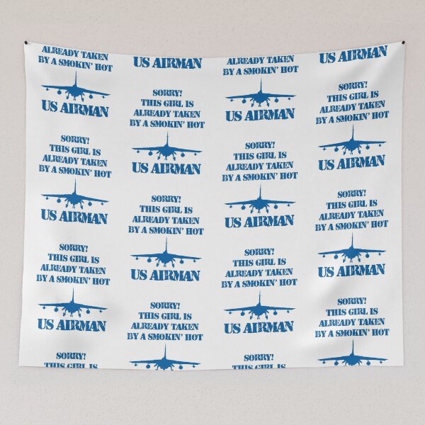 Item preview, This Girl is Already Taken…Airman! (with Silhouette) designed and sold by epinkb.
