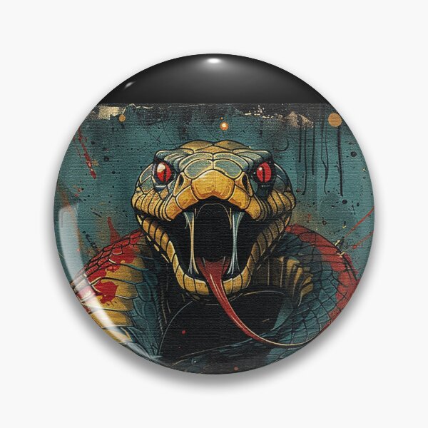 Item preview, Angry viper in streets background designed and sold by fuzzyfox.
