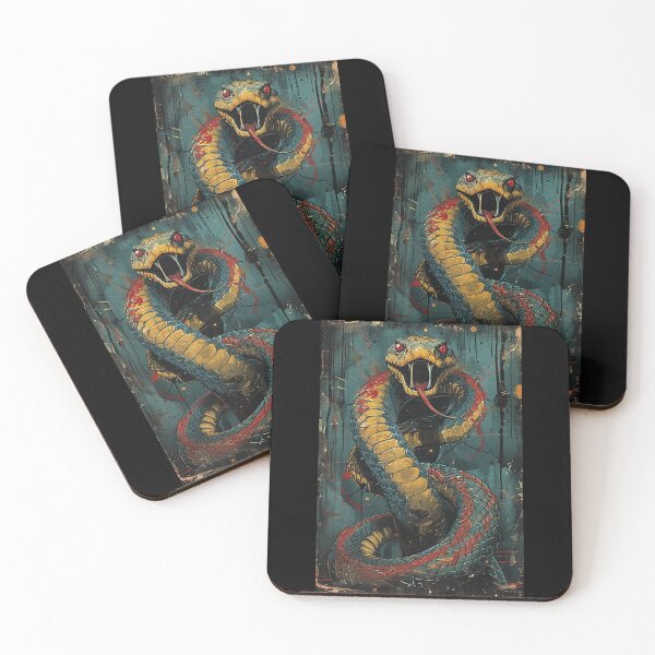 Item preview, Angry viper in streets background designed and sold by fuzzyfox.