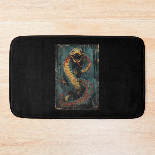 Item preview, Angry viper in streets background designed and sold by fuzzyfox.