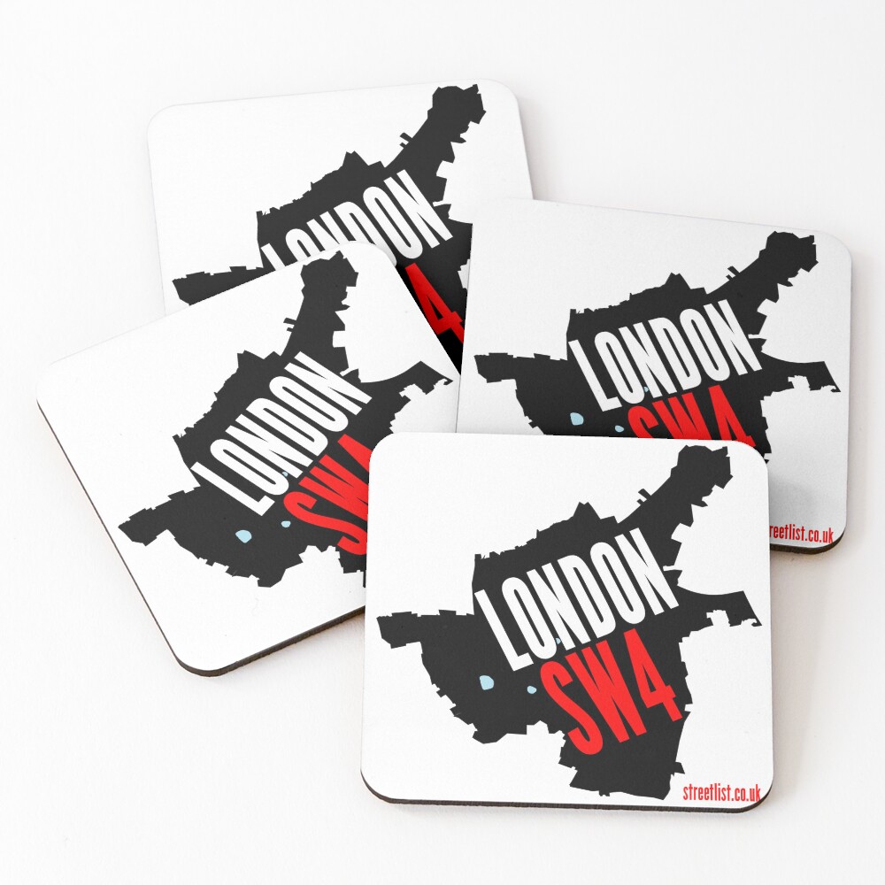 Item preview, Coasters (Set of 4) designed and sold by streetlist.