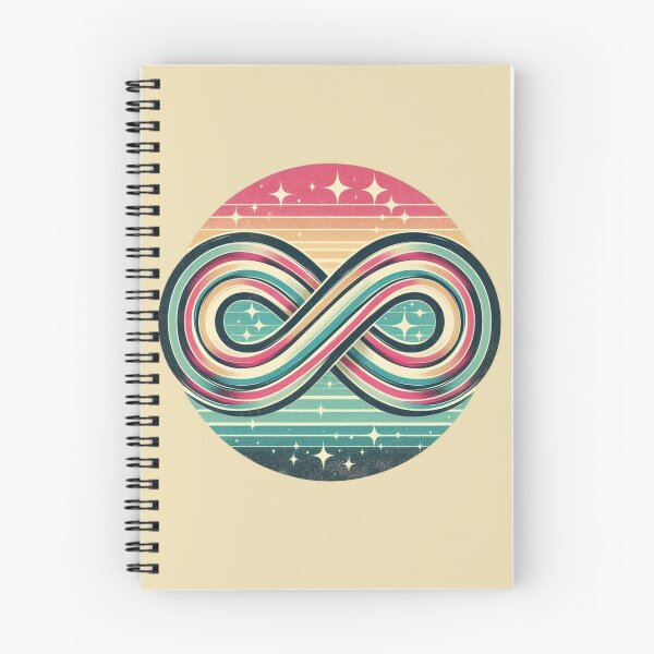 Item preview, Infinity symbol (Retro) designed and sold by Bubble-Boris.