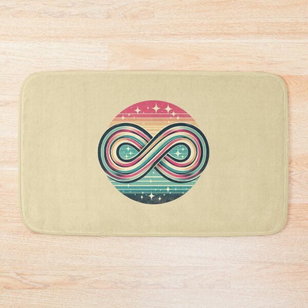 Item preview, Infinity symbol (Retro) designed and sold by Bubble-Boris.