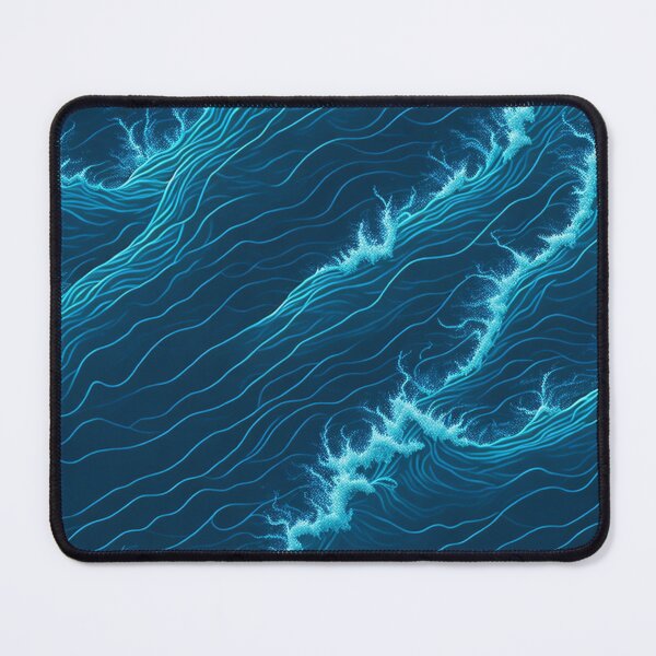 Item preview, Neon Ocean Currents designed and sold by Daniel Haddad.