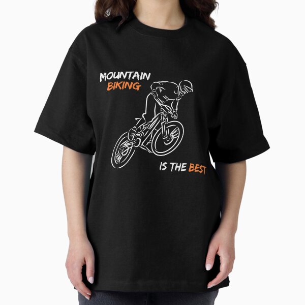 Item preview, Mountain biking is the best T-Shirt designed and sold by TrailTees.