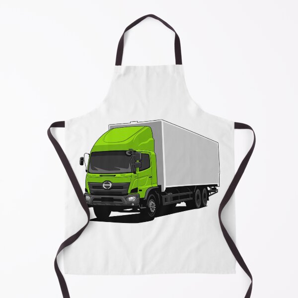 Item preview, Hino truck trailer transportation illustration designed and sold by wisnubayuaji.